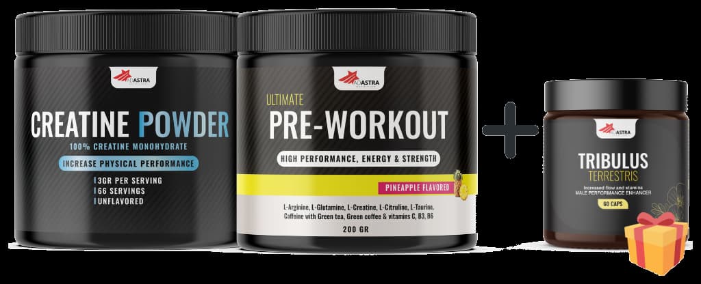 Pre-Workout + Creatine + Tribulus