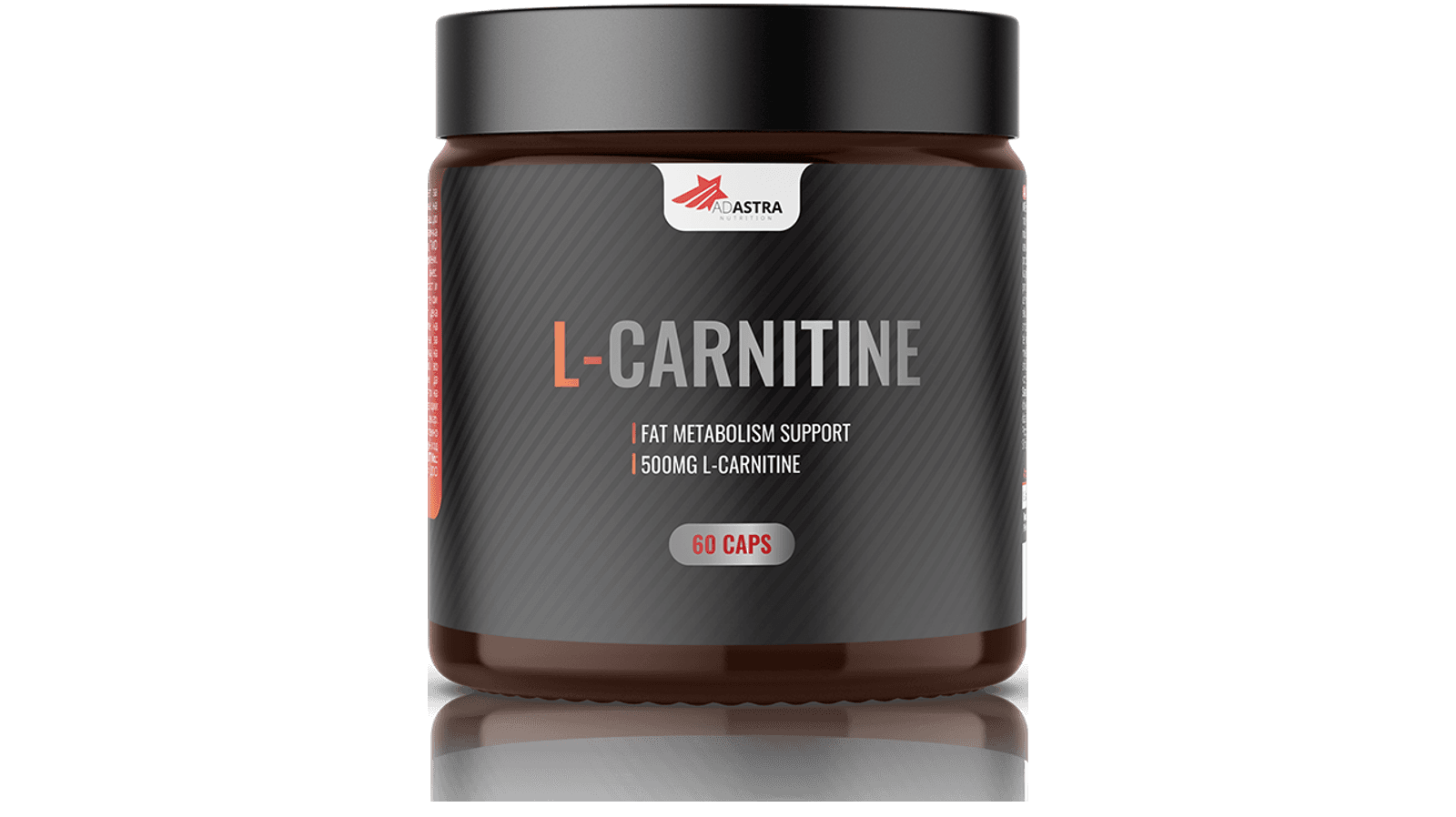 L-Carnitine — 500 mg, 60 капсули – L-Carnitine | NaturaTherapy – природни додатоци во исхраната
