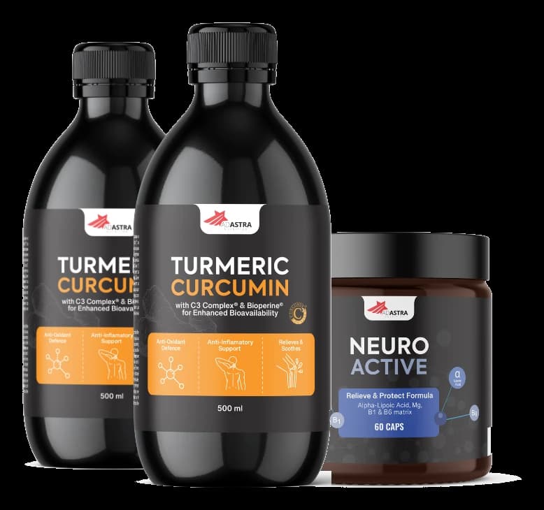 2× Turmeric Curcumin + Neuro Active