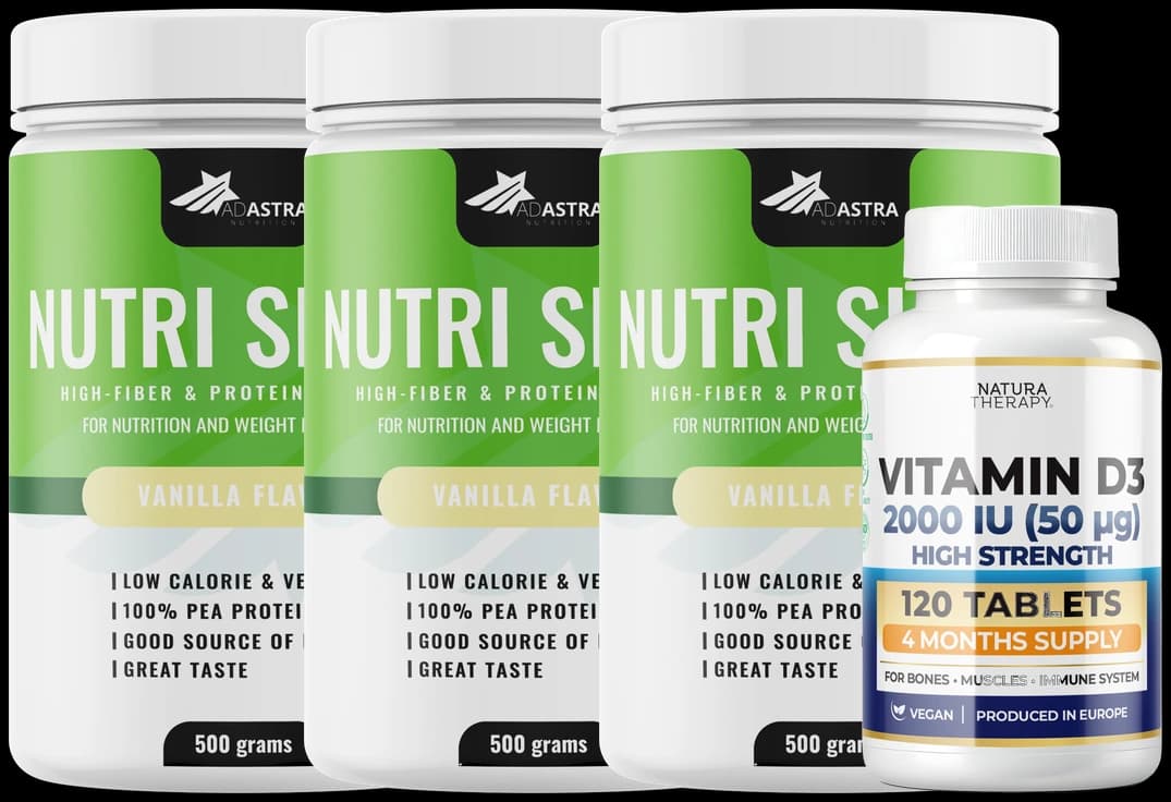 3x Nutri Shake + D3 120