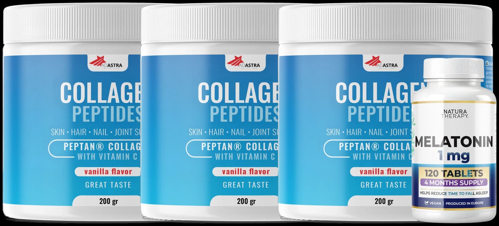 Collagen Peptides 2+1 + Melatonin 120