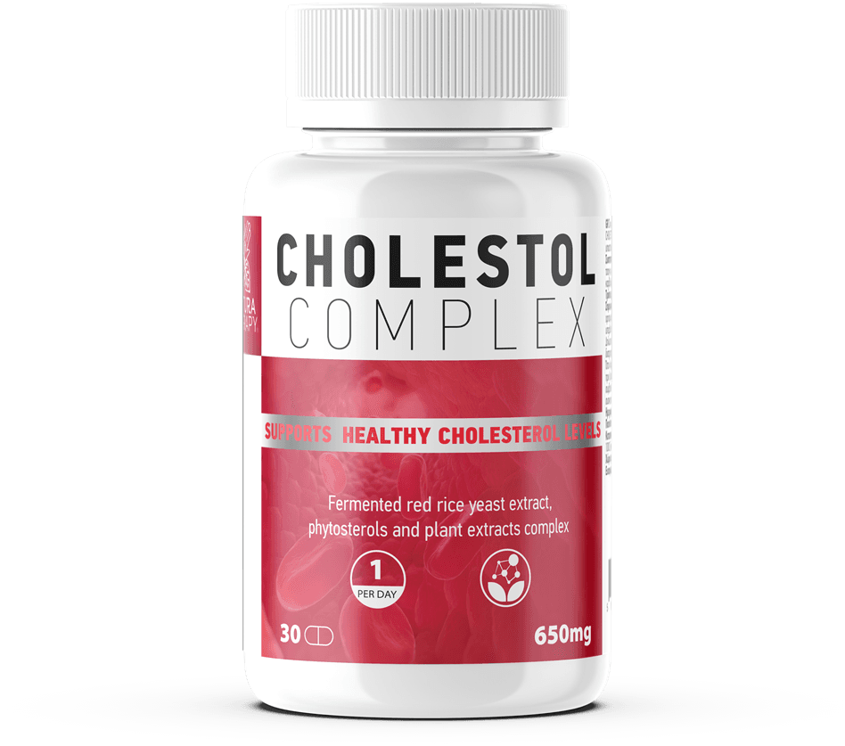 Cholestol Complex — поддршка на холестеролот – Cholestol | NaturaTherapy – природни додатоци во исхраната