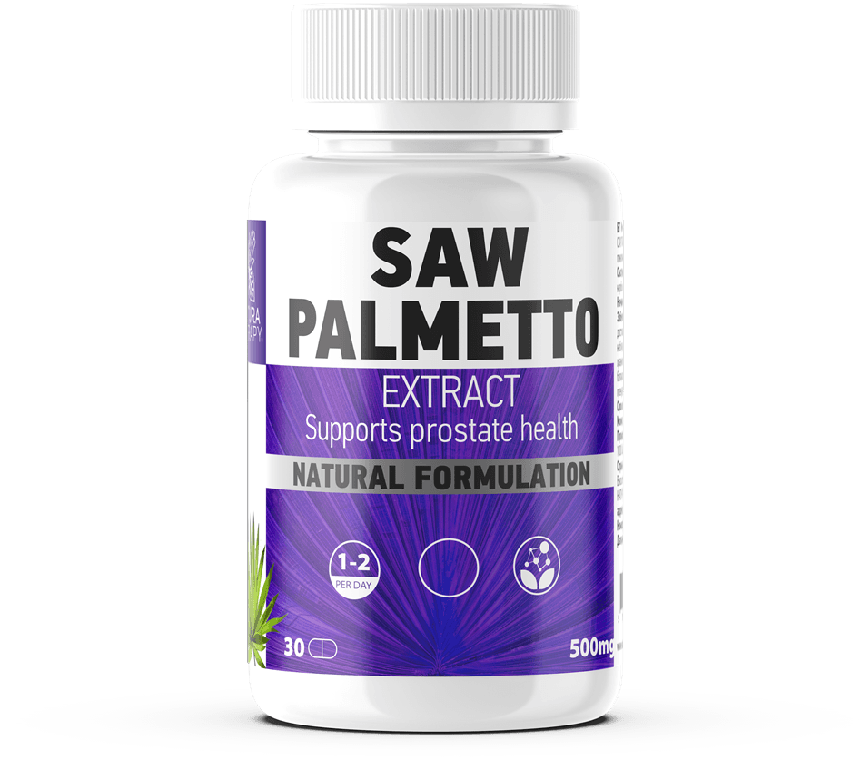Saw Palmetto — поддршка на простатата – Saw | NaturaTherapy – природни додатоци во исхраната