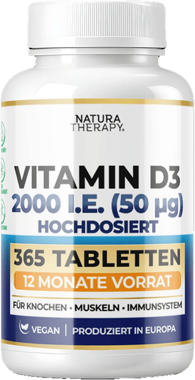 Vitamin D3, 365 таблети