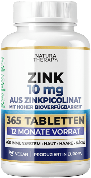 Zinc — за имунитет, кожа и виталност — 365 таблети – Zinc | NaturaTherapy – природни додатоци во исхраната