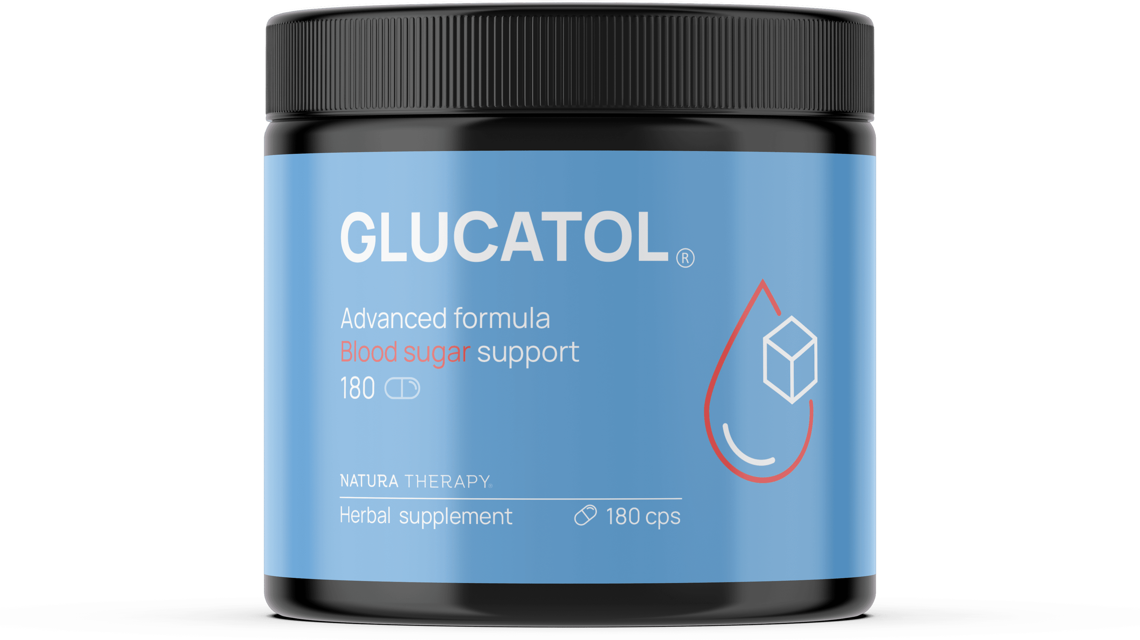Glucatol — 180 капсули за поддршка на гликозата – поддршка | NaturaTherapy – природни додатоци во исхраната