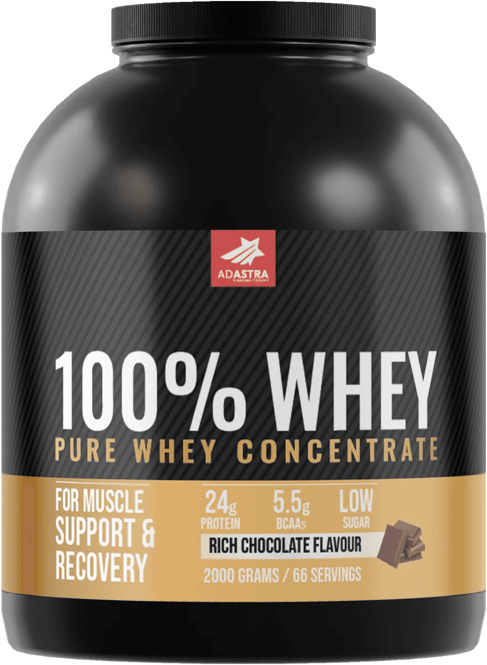 100% WHEY Protein 2 кг — суруткин протеин за мускули и опоравување — Чоколадо – мускули | NaturaTherapy – природни додатоци во исхраната