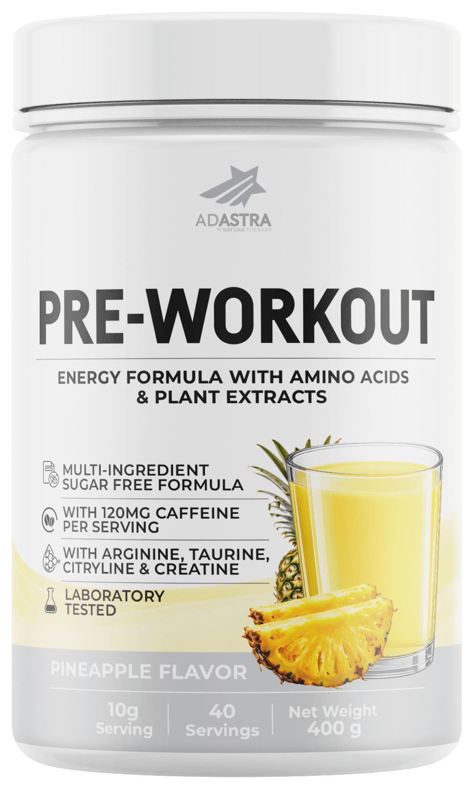 Pre-Workout 400g – Pre-Workout | NaturaTherapy – природни додатоци во исхраната