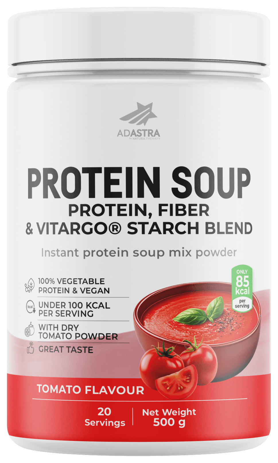 Nutri Soup — веган протеинска супа — Домат – Nutri | NaturaTherapy – природни додатоци во исхраната