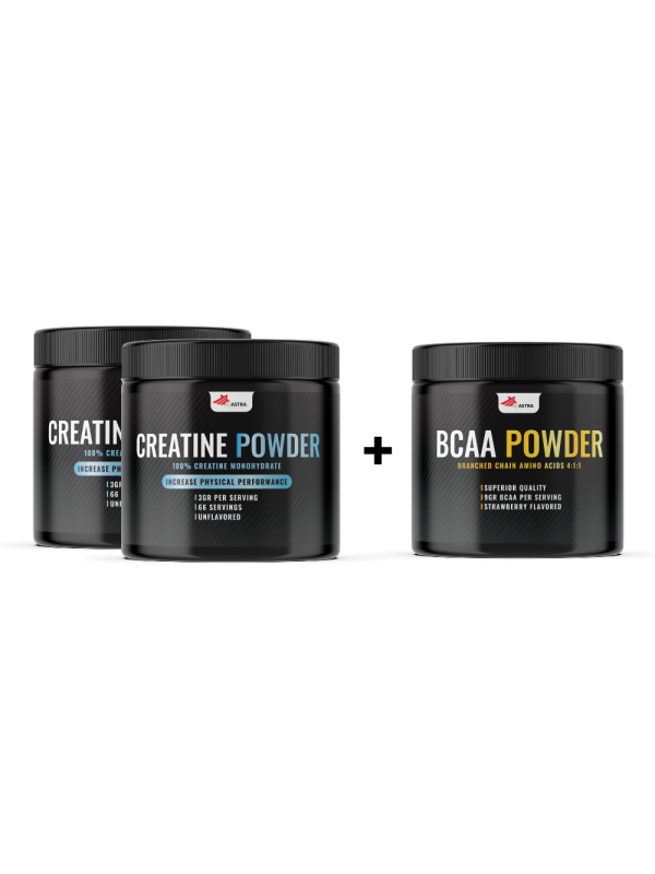 2x CREATINE MONOHYDRATE + BCAA for free