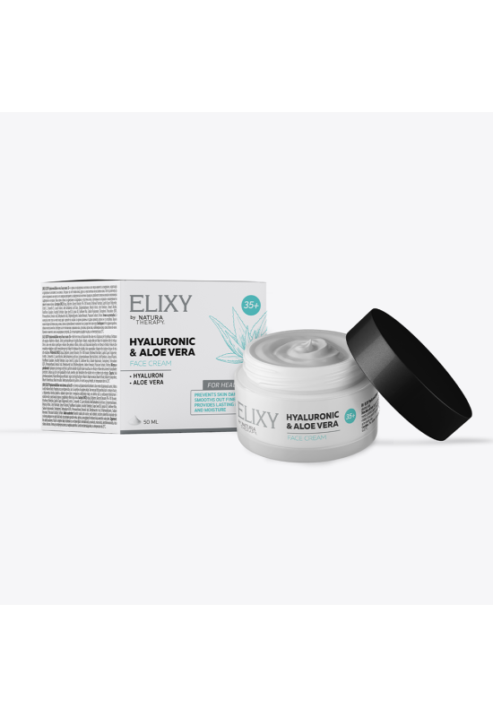 ELIXY Hyaluronic&Aloe vera Face cream 35+ - крема за нега на кожа