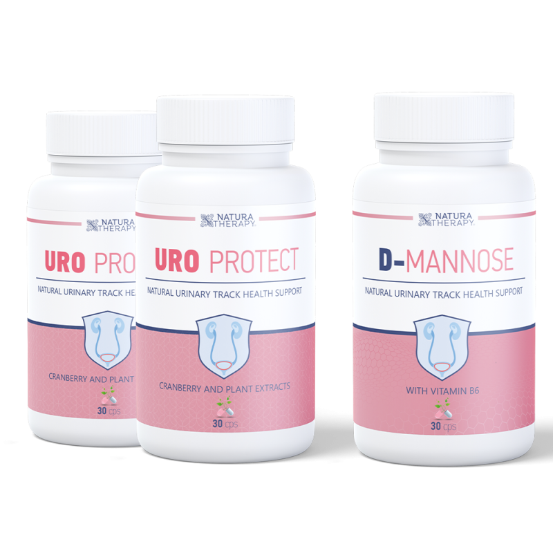 2x URO PROTECT + D-MANNOSE - препарат против уринални инфекции