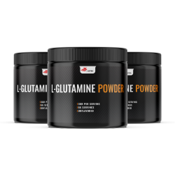L-GLUTAMINE (2+1) - додаток на исхраната во прав со аминокиселината глутамин кој е наменет за одржување и синтеза на протеини во мускулите и обнова на мускулите