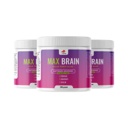 MAX BRAIN (2+1) - какао напиток наменет за подобрување на концентрацијата, вниманието, меморијата и целокупната когнитивна функција