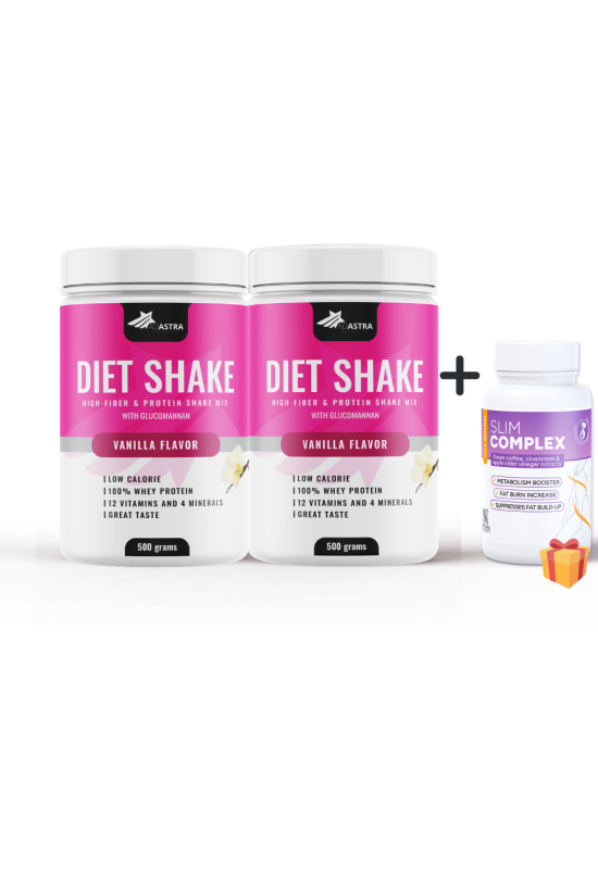 Diet Shake (1+1) ( со вкус на ванила ) + Slim Complex