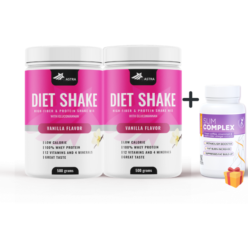Diet Shake (1+1) ( со вкус на ванила ) + Slim Complex