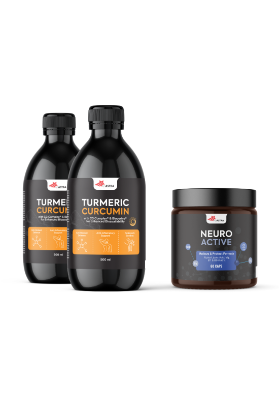 2x Turmeric Curcumin + Neuro Active 