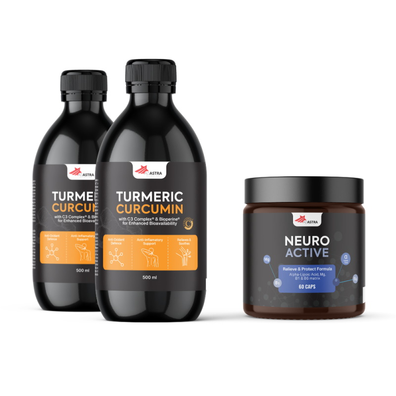 2x Tumeric Curcumin + Neuro Active 