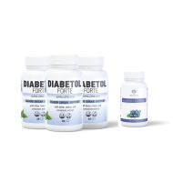 Diabetol Forte (2+1) gift Bilberry Extract - preparation for diabetes