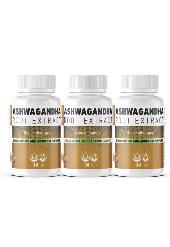 3 EXTRACT ASHWAGANDHA (30cps)
