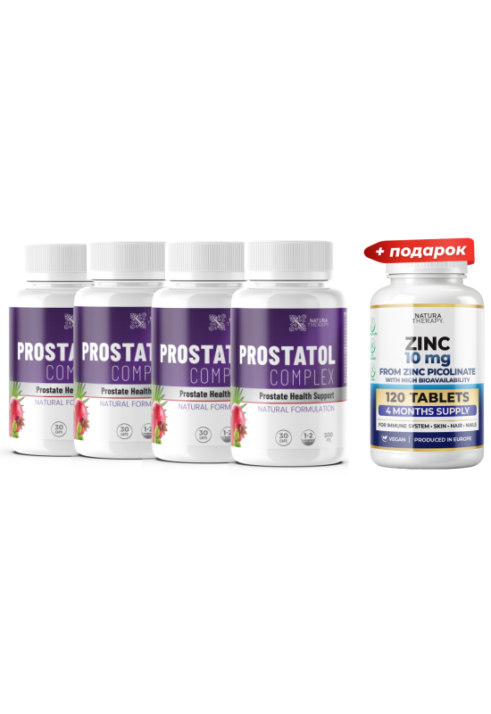 Prostatol Complex (2+2)  + Цинк 120тбл