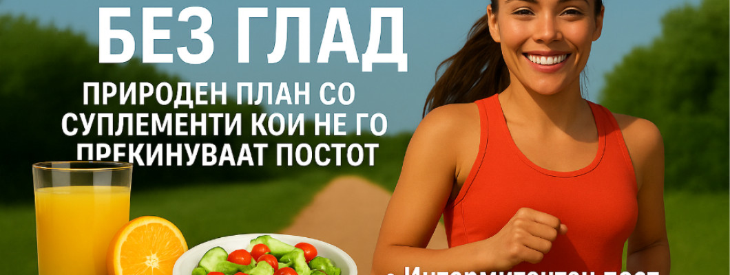 Слабеење без глад: Природен план со природни суплементи