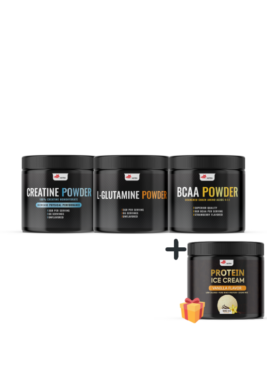 BCAA+Creatine+L-Glutamine+Protein Ice Cream