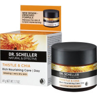 DR.SCHELLER Интензивна дневна крема со магарешки трн и чиа за сува кожа – 49мл