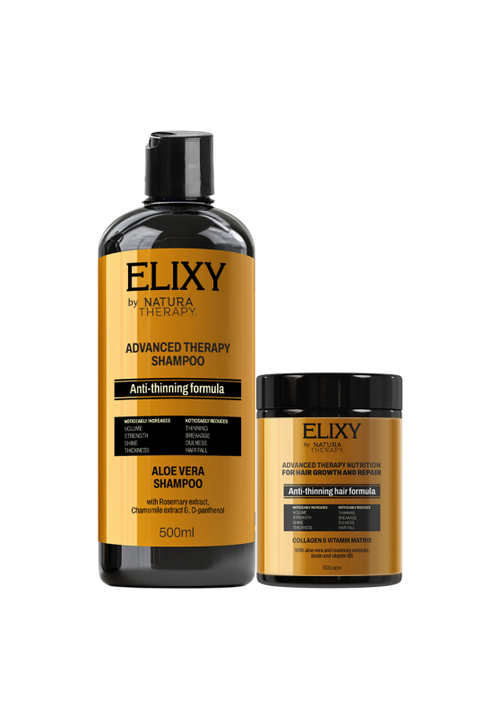 ELIXY ШАМПОН + КАПСУЛИ ПРОТИВ ОПАЃАЊЕ НА КОСА
