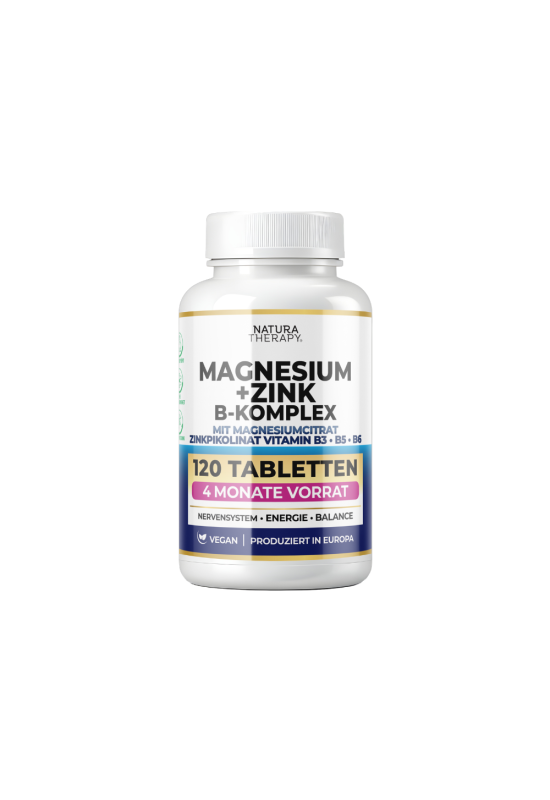 MAGNESIUM+ZINC+B COMPLEX - 120 таблети