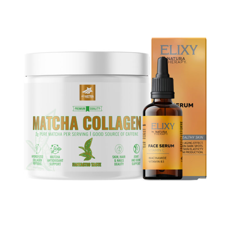 Matcha Collagen + Vitamin C Serum Matcha Collagen + Vitamin C Serum