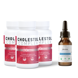 Cholestol Complex (2+1) + Omega 3 - препарат против холестерол