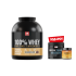 100% WHEY Protein (2000gr)  + подарок Creatine + витамин D3 (90cps) - со вкус на чоколадо
