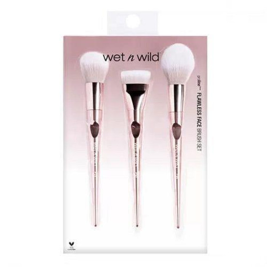 Wet N Wild Pro Line Flawless Face Brush Set Wet N Wild Pro Line Flawless Face Brush Set