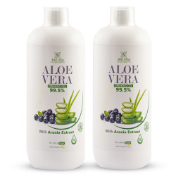Aloe Vera so extract od Aronija (1000ml) 1+1 GRATIS 