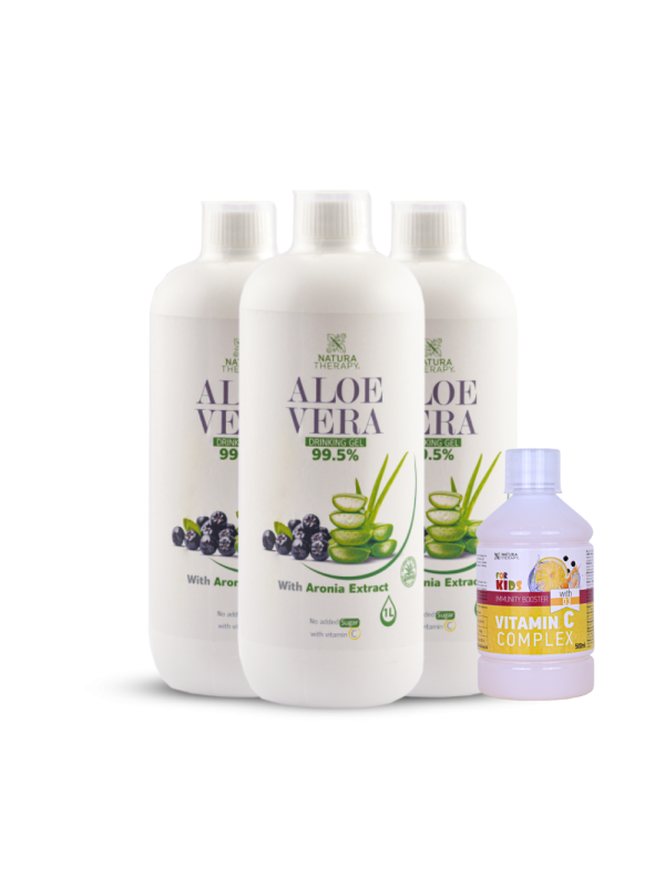 Aloe Vera со Aronija (2+1)  - за заштита на дигестивниот систем