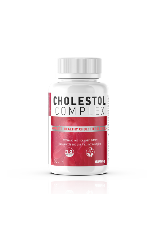 Cholestol Complex 30cps - препарат против холестерол Cholestol Complex 30cps - препарат против холестерол
