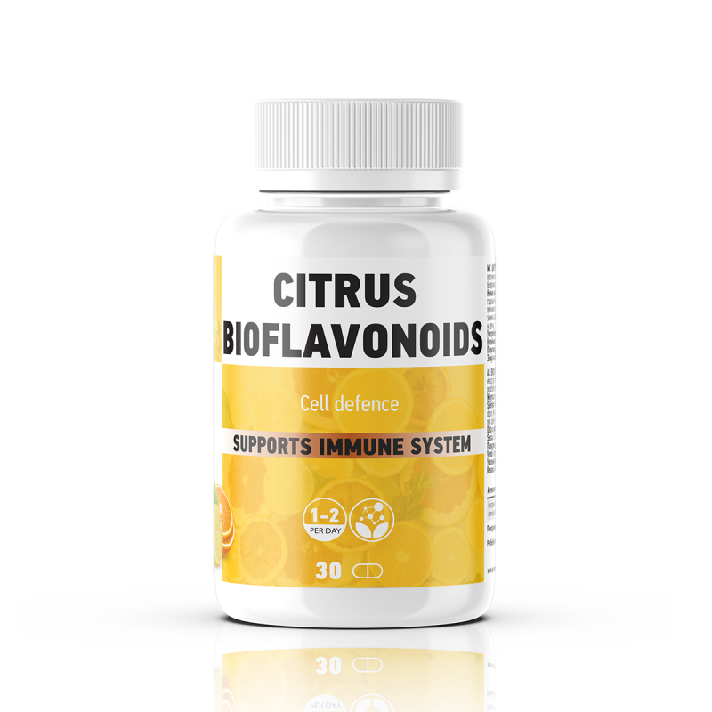 CITRUS BIOFLAVONOIDS (30cps.) - a preparation intended for everyone who needs to improve the antioxidant capacity of the body