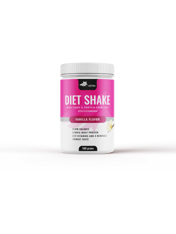 Diet Shake со вкус на ванила - заменски оброк за регулирање на тежината