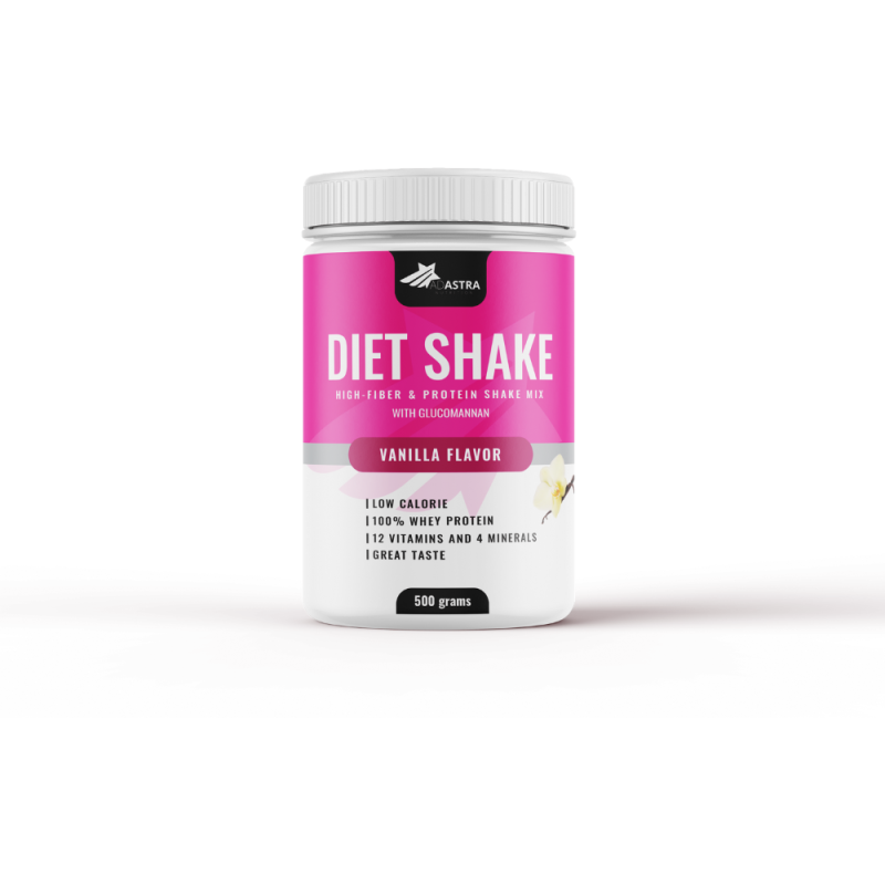 Vanilla flavored Diet Shake - meal replacement for weight management 