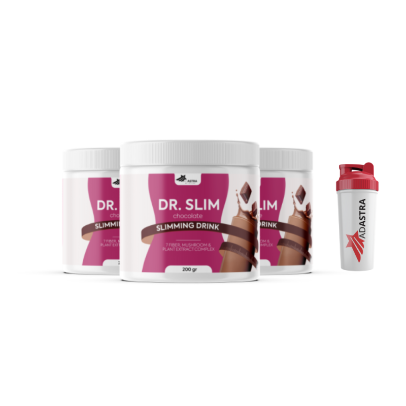 Dr. SLIM (2+1) + Shaker gift- dietary product intended for weight reduction and body cleansing