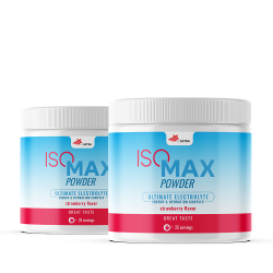 Iso Max (1+1) - dietary supplement in powder for maintaining electrolyte and fluid balance in the body