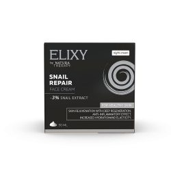 ELIXY Snail Repair Nokna Krema 50ml - крема за нега на кожа