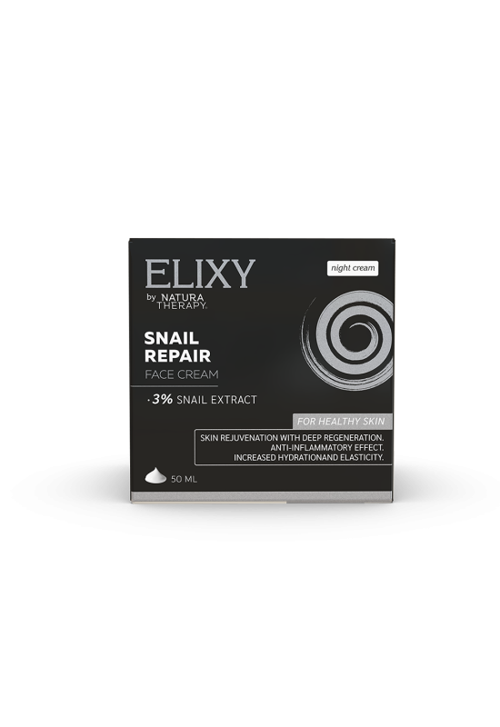ELIXY Snail Repair Nokna Krema 50ml - крема за нега на кожа ELIXY Snail Repair Nokna Krema 50ml - крема за нега на кожа