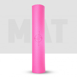 Tpe yoga mat - pink