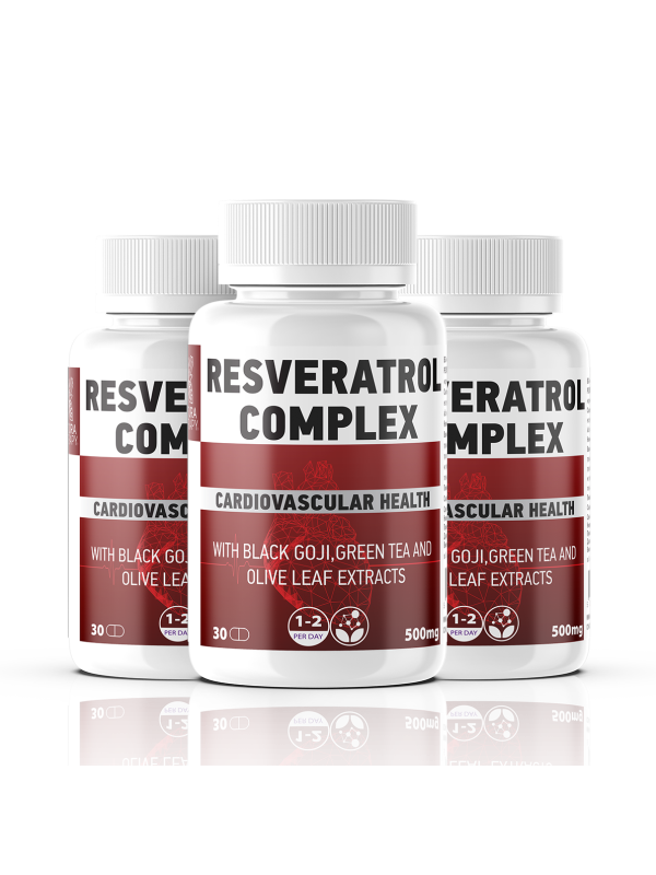 RESVERATROL COMPLEX (2+1) - for cardiovascular diseases