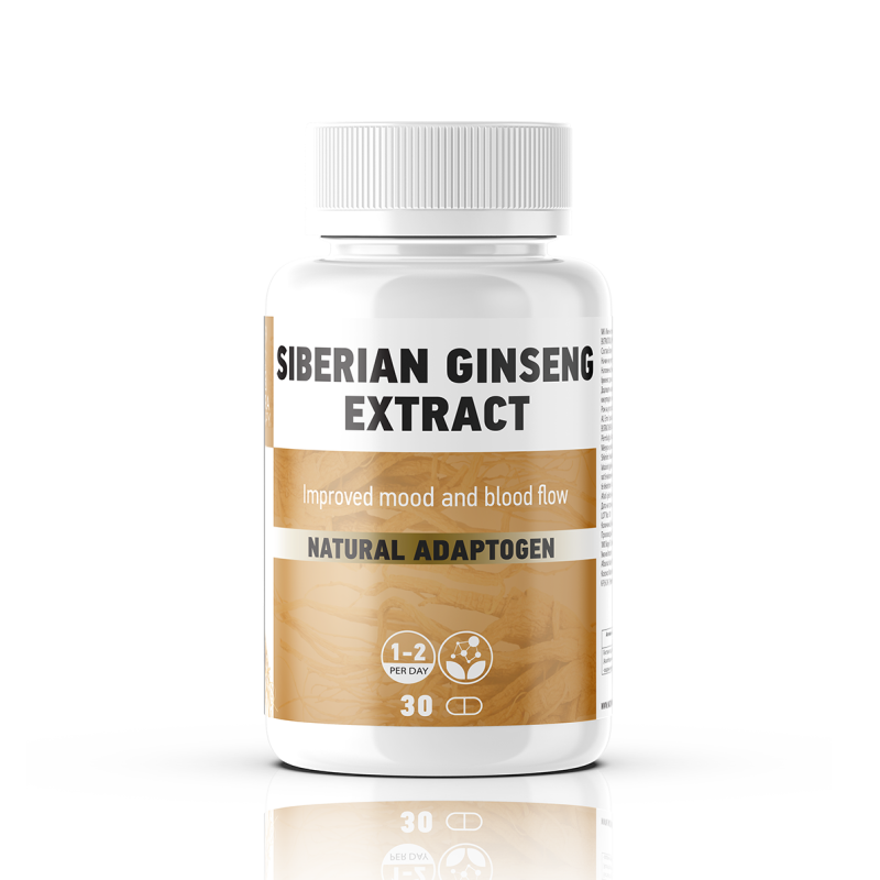 Siberian Ginseng Extract - препарат за поддршка на севкупното ментално и физичко здравје