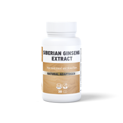 Siberian Ginseng Extract - препарат за поддршка на севкупното ментално и физичко здравје