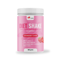 Diet Shake со вкус на јагода  - заменски оброк за регулирање на тежината 