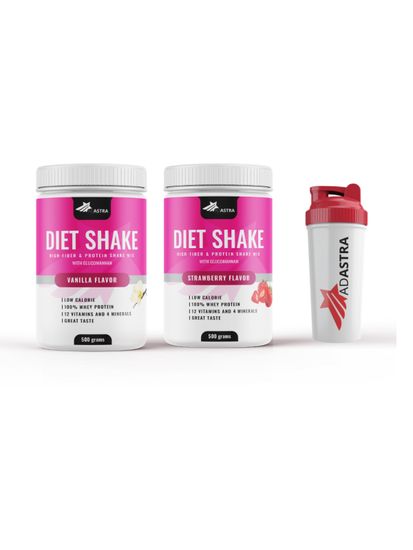 2x Diet Shake + подарок Shaker - заменски оброк за регулирање на тежината